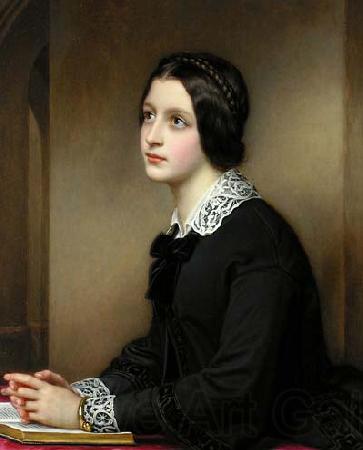 Joseph Karl Stieler : Portrait der Maria Dietsch Spain oil painting art
